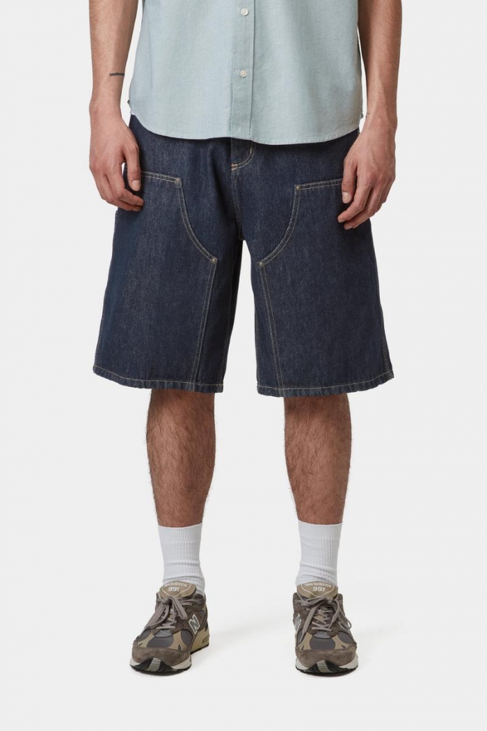 Carhartt OG Double Knee Short - Blue, Rinsed