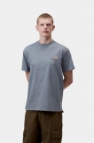 Carhartt S/S American Script T-Shirt - Shady Blue Carhartt S/S American Script T-Shirt - Shady Blue