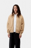 Carhartt Kori Sweater Jacket - Dusty H Brown, Garment dyed