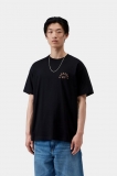 Carhartt S/S Arch Script T-Shirt - Black / WIP H Brown Carhartt S/S Arch Script T-Shirt - Black / WIP H Brown