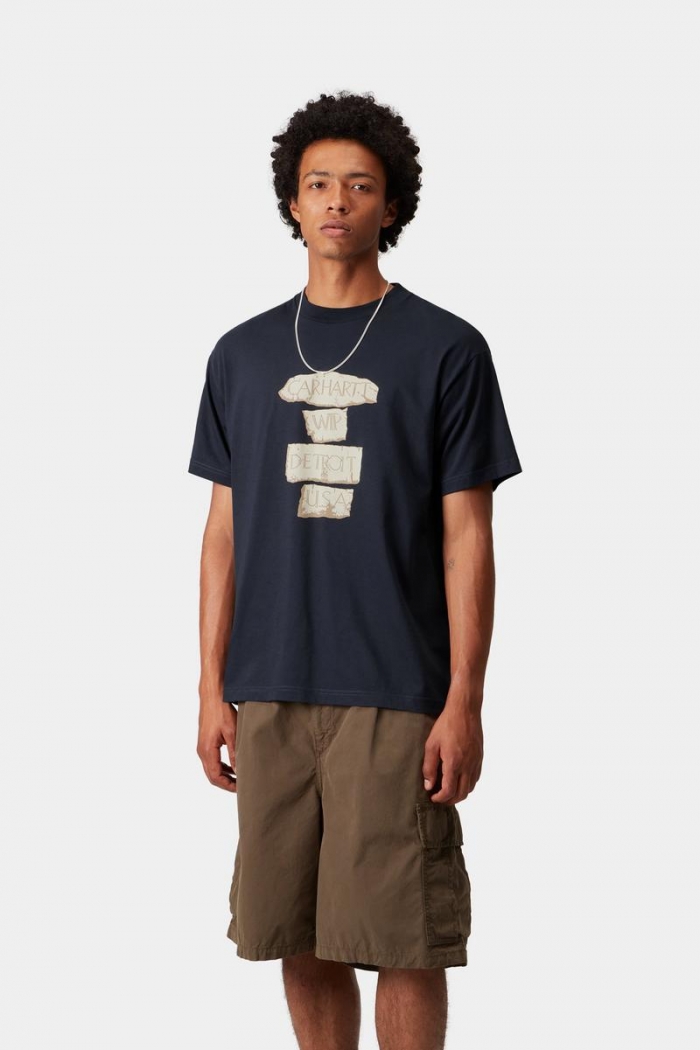 Carhartt S/S Masterpiece T-Shirt - Air Force Blue