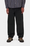 Carhartt Double Knee Pant - Black, Rinsed