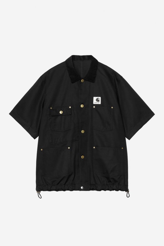 Carhartt sacai x Carhartt WIP Duck Shirt - Sacai Black Carhartt sacai x Carhartt WIP Duck Shirt - Sacai Black