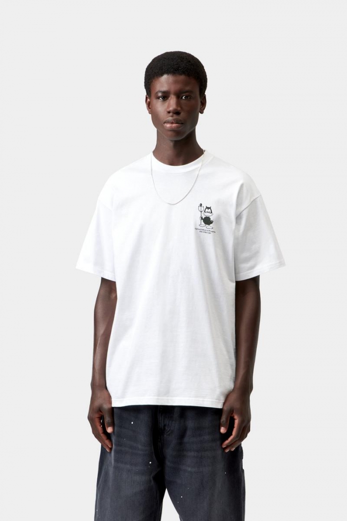 Carhartt S/S Bumper Car T-Shirt - White
