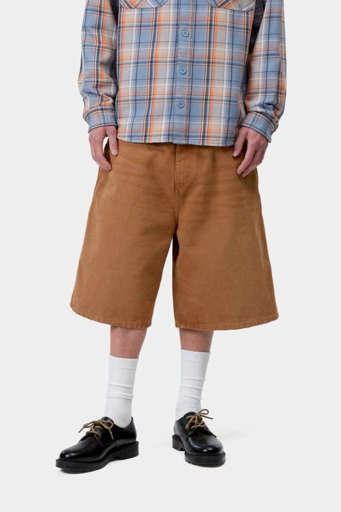 Carhartt OG Single Knee Short - Hamilton Brown, Grind wash