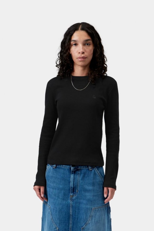 Carhartt L/S Philipa T-Shirt - Black