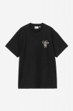 Carhartt S/S Vestige T-Shirt - Black, Stone washed