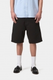 Carhartt Single Knee Short - Black, Rinsed Carhartt Single Knee Short - Black, Rinsed