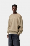 Carhartt Caspian Sweatshirt - Dusty H Brown Heather, Garment dyed Carhartt Caspian Sweatshirt - Dusty H Brown Heather, Garment dyed