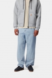 Carhartt Double Knee Pant - Blue, Heavy stone bleached Carhartt Double Knee Pant - Blue, Heavy stone bleached