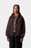 Carhartt Hooded Casey Jacket - Palisander / Silver Carhartt Hooded Casey Jacket - Palisander / Silver