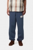 Carhartt WIP Sweat Pant - Dusky Blue, Stone washed Carhartt WIP Sweat Pant - Dusky Blue, Stone washed