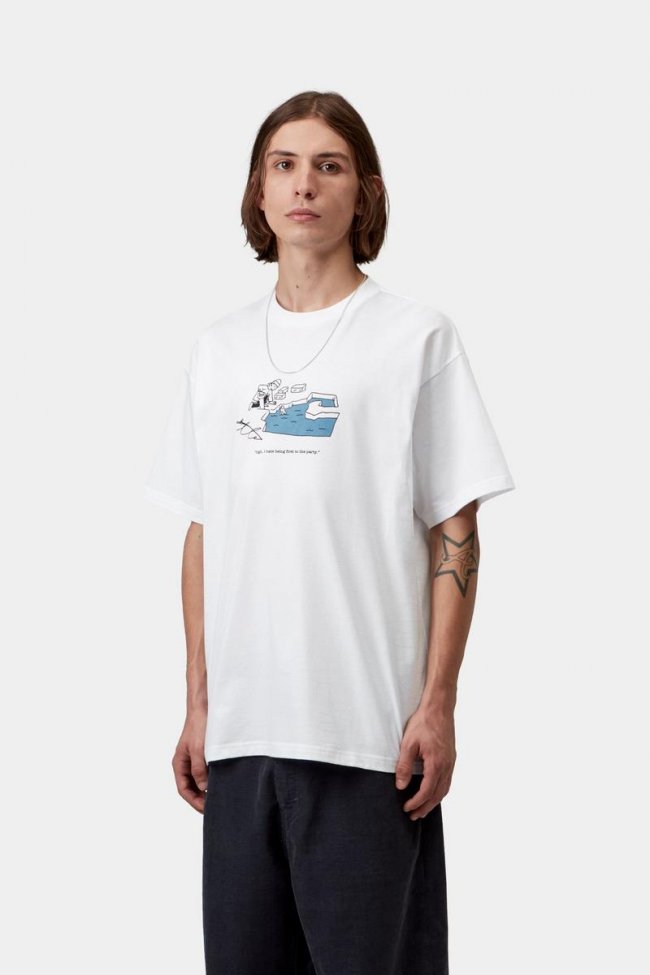 Carhartt S/S Ice Fishing T-Shirt - White