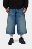 Carhartt OG Double Knee Long Short - Blue, Old used wash