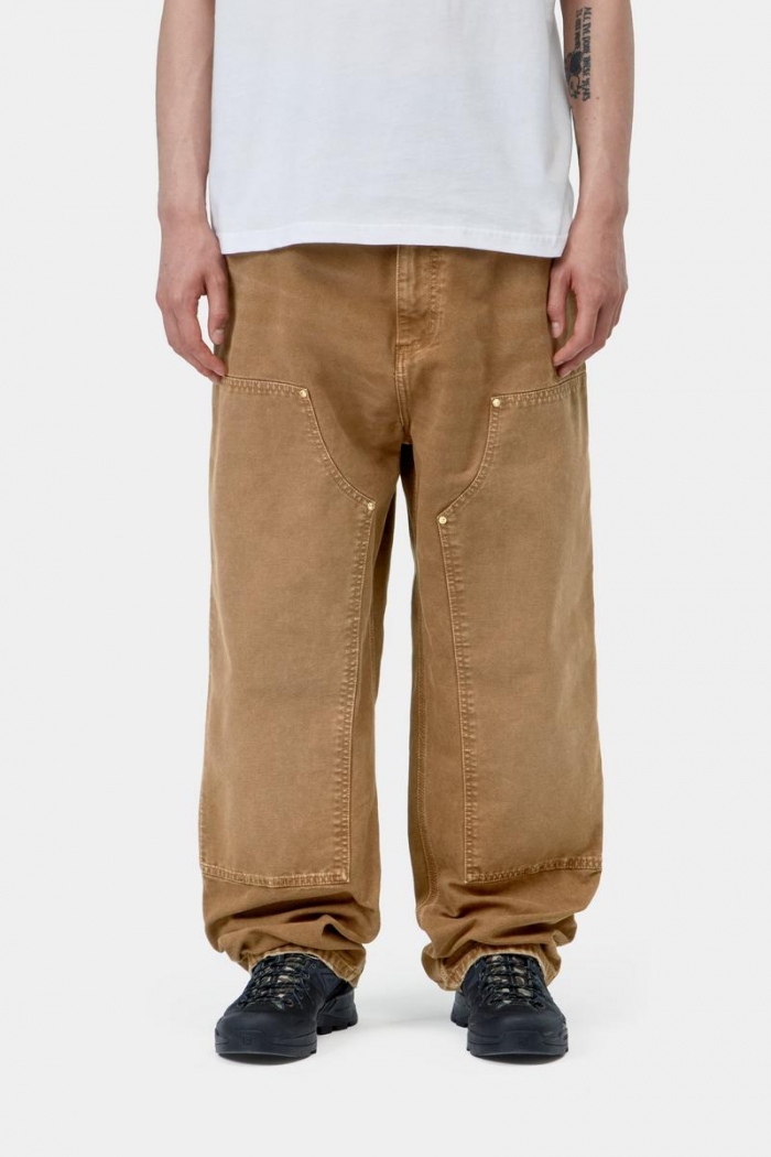 Carhartt OG Double Knee Pant - Hamilton Brown, Destroy wash