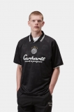 Carhartt S/S Terrace Football T-Shirt - Heart Train Jacquard, Black Carhartt S/S Terrace Football T-Shirt - Heart Train Jacquard, Black