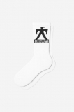 Carhartt Bricky Man Socks - White / Black Carhartt Bricky Man Socks - White / Black