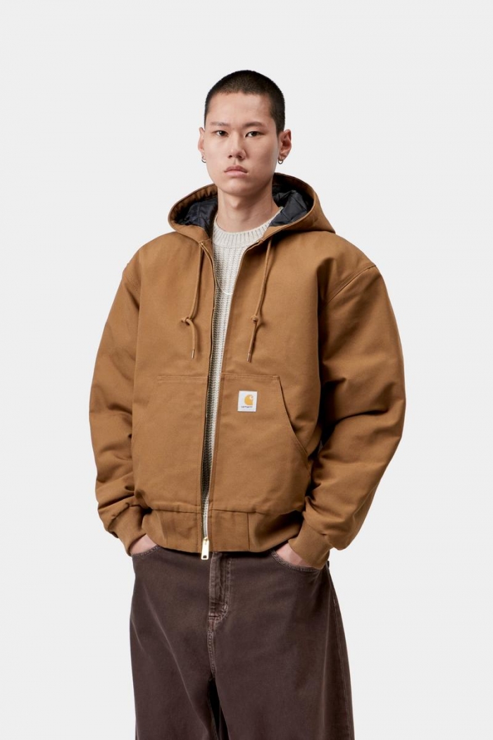 Carhartt OG Active Jacket - WIP H Brown, Rigid