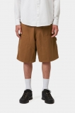 Carhartt Double Knee Short - Hamilton Brown, Rinsed