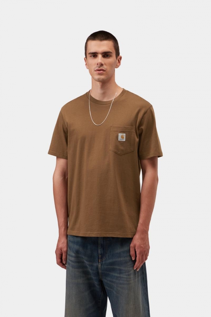 Carhartt S/S Pocket T-Shirt - WIP H Brown
