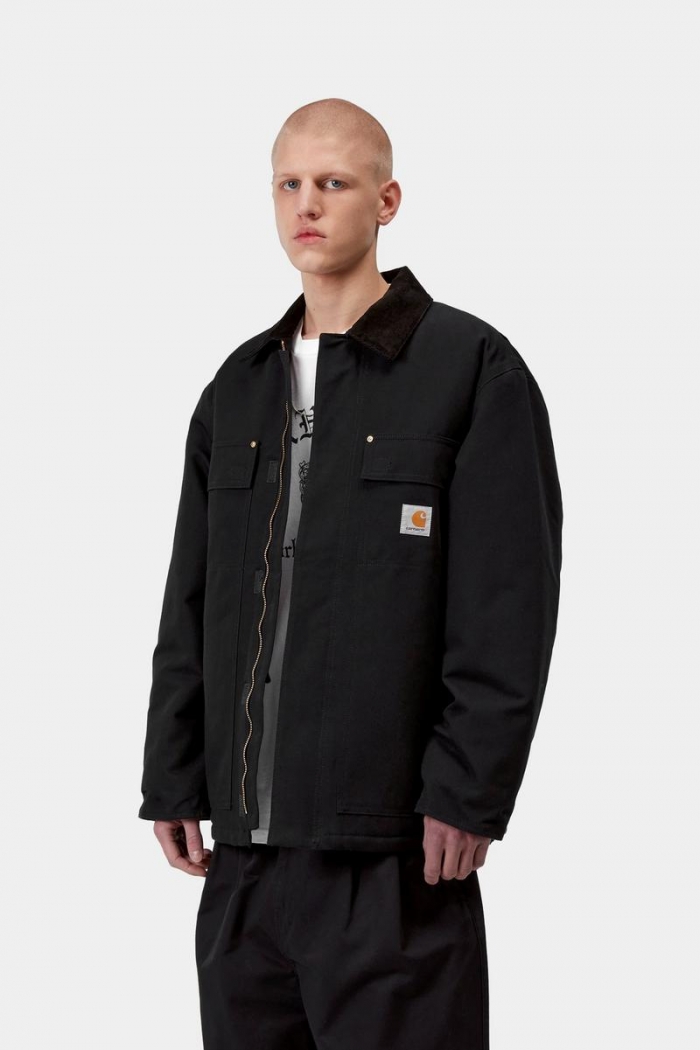 Carhartt OG Arctic Coat - Black / Black, Rigid