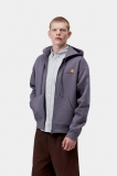 Carhartt Hooded American Script Jacket - Shady Purple Carhartt Hooded American Script Jacket - Shady Purple