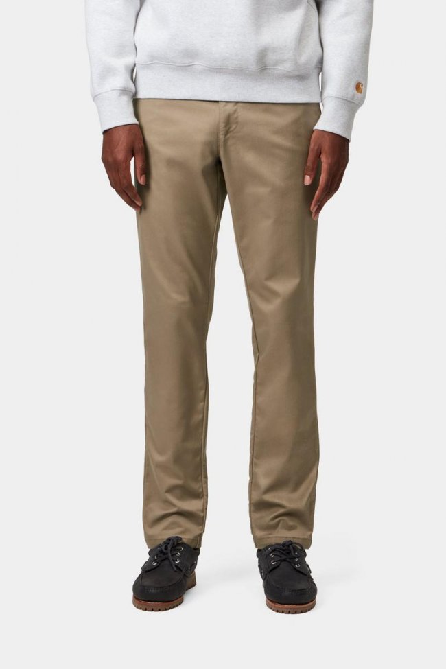 Carhartt Sid Pant - Leather, Rinsed