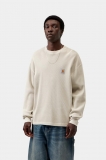 Carhartt L/S Vista Waffle T-Shirt - Fleur De Sel, Garment dyed Carhartt L/S Vista Waffle T-Shirt - Fleur De Sel, Garment dyed