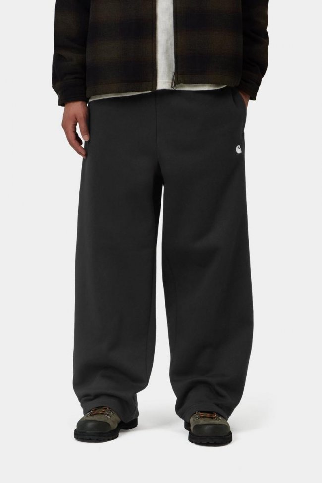 Carhartt Mack Sweat Pant - Black / Wax Carhartt Mack Sweat Pant - Black / Wax