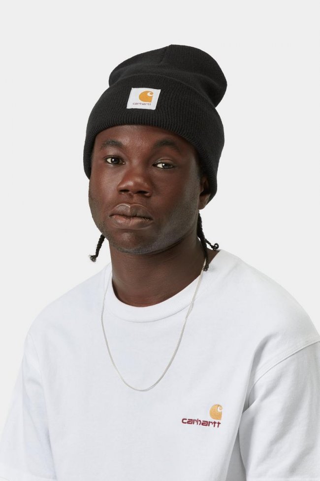 Carhartt Acrylic Watch Hat - Black Carhartt Acrylic Watch Hat - Black