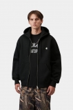 Carhartt Hooded Mack Sweat Jacket - Black / Wax Carhartt Hooded Mack Sweat Jacket - Black / Wax