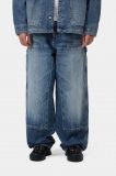 Carhartt Brandon Double Knee Pant - Blue, Marble used wash Carhartt Brandon Double Knee Pant - Blue, Marble used wash
