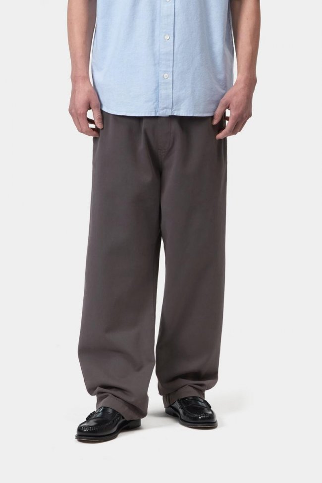 Carhartt Floyde Pant - Graphite, Garment dyed