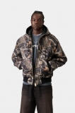 Carhartt OG Active Jacket - Camo Feather Tree, Black, Heavy stone wash Carhartt OG Active Jacket - Camo Feather Tree, Black, Heavy stone wash