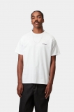 Carhartt S/S Script Embroidery T-Shirt - White / Black Carhartt S/S Script Embroidery T-Shirt - White / Black