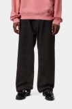 Carhartt Everson Pant - Everson Print, Black / Palisander, Garment dyed Carhartt Everson Pant - Everson Print, Black / Palisander, Garment dyed