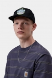 Carhartt Luggage Label Cap - Black Carhartt Luggage Label Cap - Black