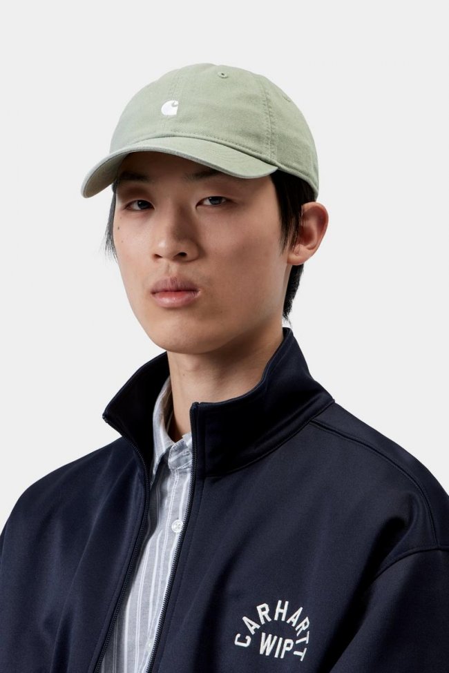 Carhartt Madison Logo Cap - Shady Green / White