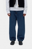 Carhartt Aaron Pant - Blue, Stone washed Carhartt Aaron Pant - Blue, Stone washed
