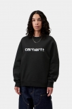 Carhartt Sweatshirt - Black / White Carhartt Sweatshirt - Black / White