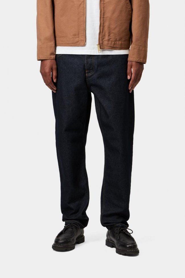 Carhartt Newel Pant - Blue, One wash