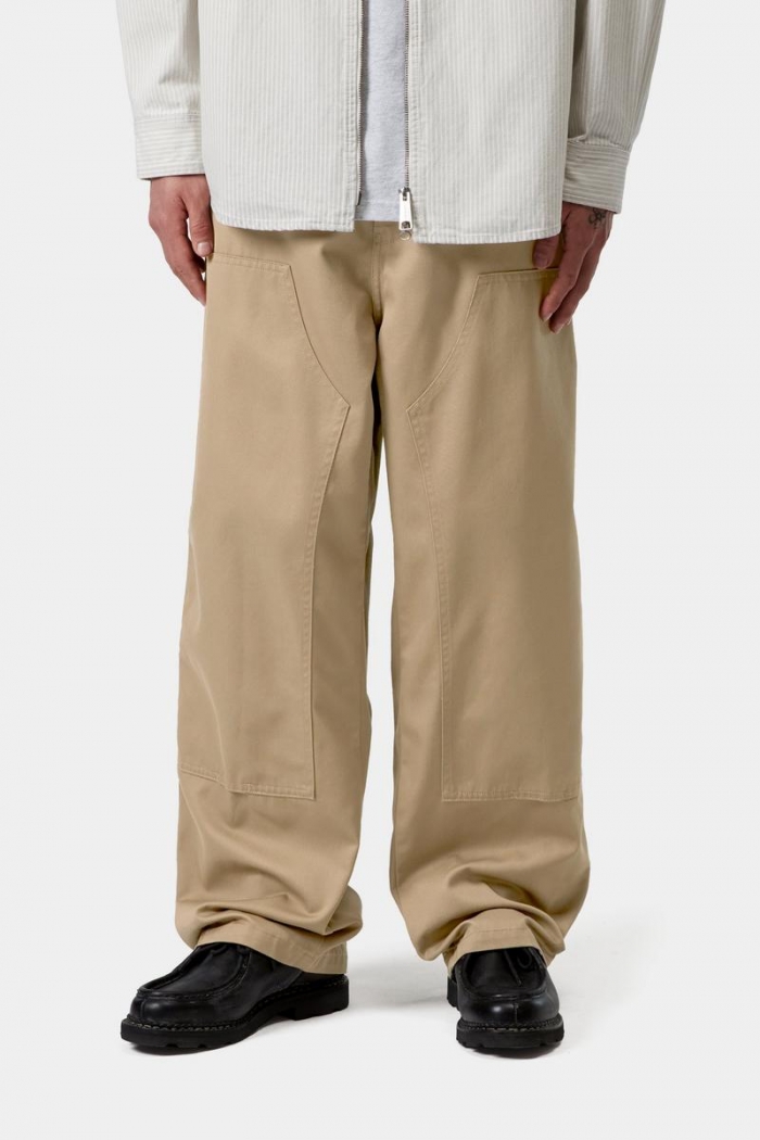 Carhartt Brady Double Knee Chino Pant - Leather, Rinsed