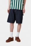 Carhartt Single Knee Short - Blue, Rinsed Carhartt Single Knee Short - Blue, Rinsed