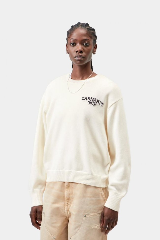 Carhartt Hugging Cats Sweater - Wax / Black