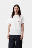 Carhartt S/S Pocket Heart T-Shirt - White / Red Carhartt S/S Pocket Heart T-Shirt - White / Red