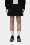 Carhartt Billie Single Knee Skirt - Black, Stone washed Carhartt Billie Single Knee Skirt - Black, Stone washed