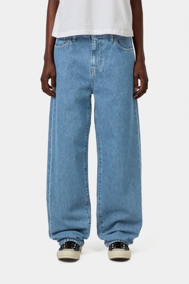 Carhartt Arin Pant - Blue, Heavy stone wash