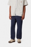 Carhartt Flint Pant - Dark Navy, Garment dyed