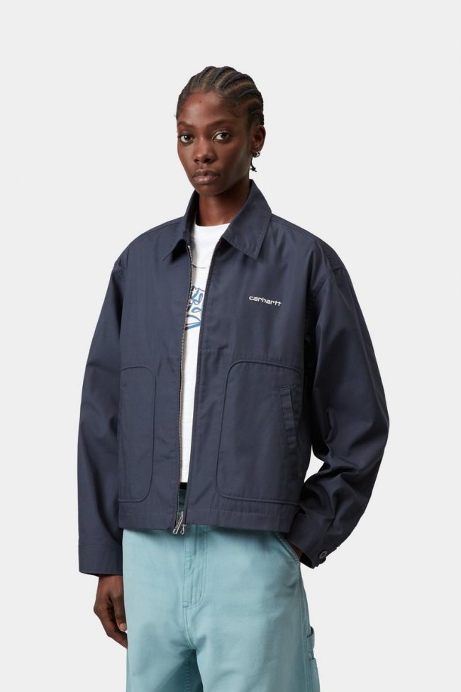 Carhartt Postal Jacket - Blue / Wax Carhartt Postal Jacket - Blue / Wax