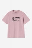Carhartt S/S Bumper Sticker T-Shirt - Hortensia Carhartt S/S Bumper Sticker T-Shirt - Hortensia